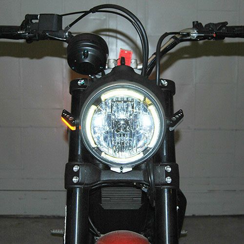 NewRageCycles LEDフロントウィンカー ドカティスクランブラー SCRAMBLER-FB-03