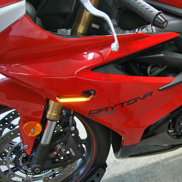 NewRageCycles LEDフロントウィンカー デイトナ675 13- | バイク