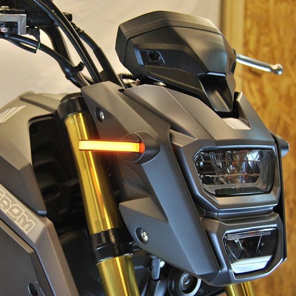 NewRageCycles LEDフロントウィンカー GROM | バイクカスタムパーツ