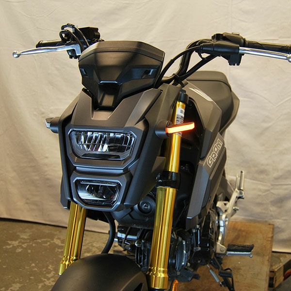 NewRageCycles LEDフロントウィンカー GROM | バイクカスタムパーツ