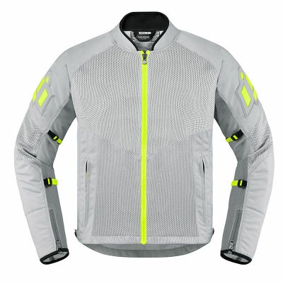 ICON メンズ メッシュAF ジャケット グレイ | バイクカスタムパーツ 