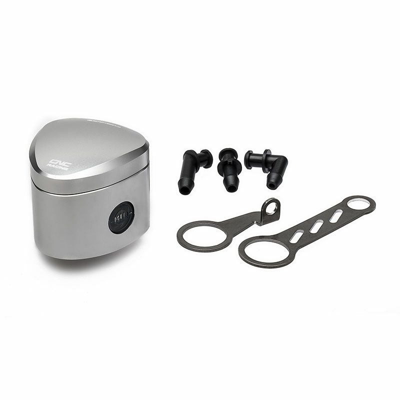 CNC Racingフルードリザーバー REBEL 25ml フロントブレーキ用 シルバー SE501S-01
