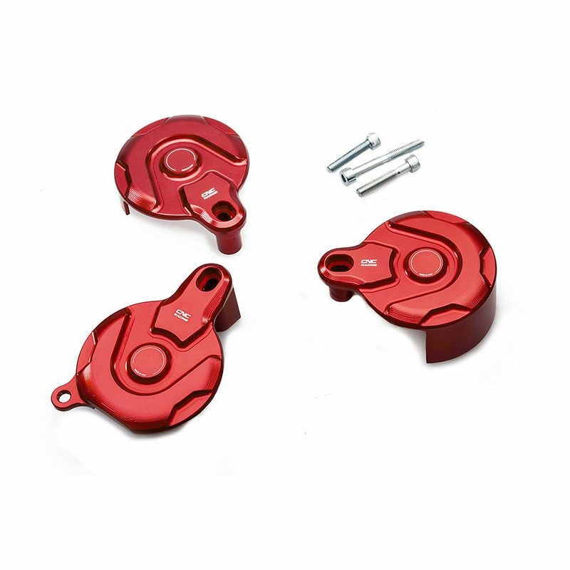 CNC Racingプーリーカバーセット レッド モンスター/スクランブラー他