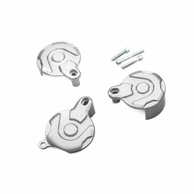 CNC Racingプーリーカバーセット シルバー モンスター/スクランブラー 