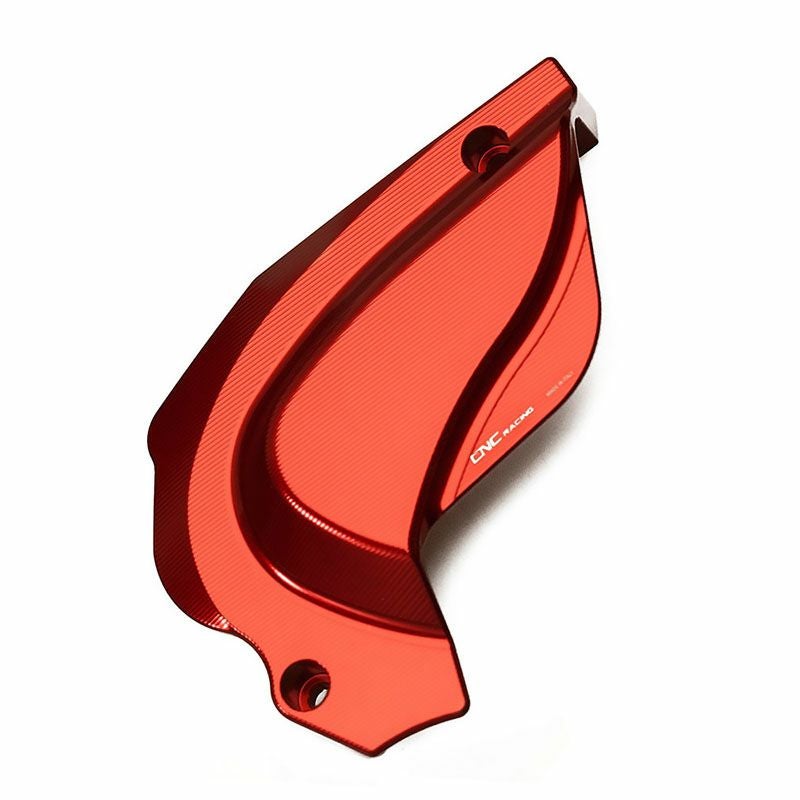 CNC Racingフロントスプロケットカバー レッド ムルティストラーダ950