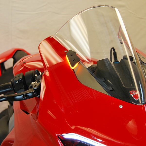 NRC ドゥカティ パニガーレV4 フロントウインカー 左右セット 新品 NewRageCycles LEDフロントウィンカー パニガーレV4 | バイクカスタム