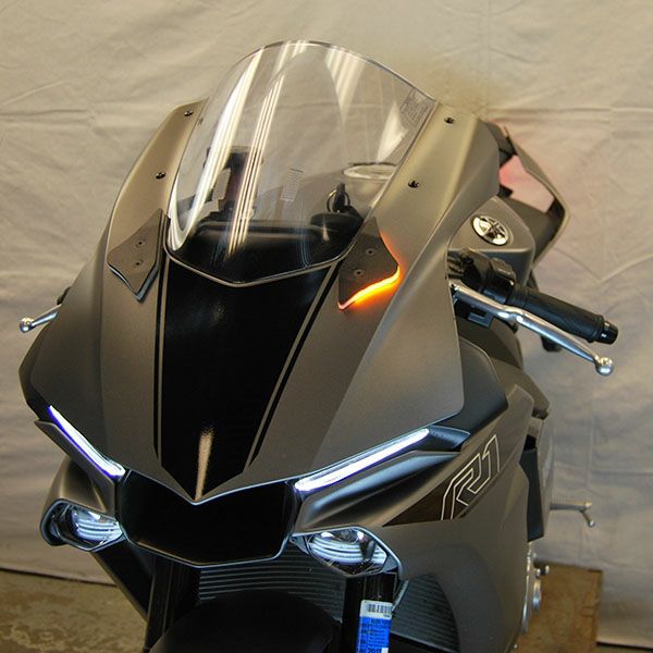 NewRageCycles LEDフロントウィンカー YZF-R1 15-19 | バイクカスタム 