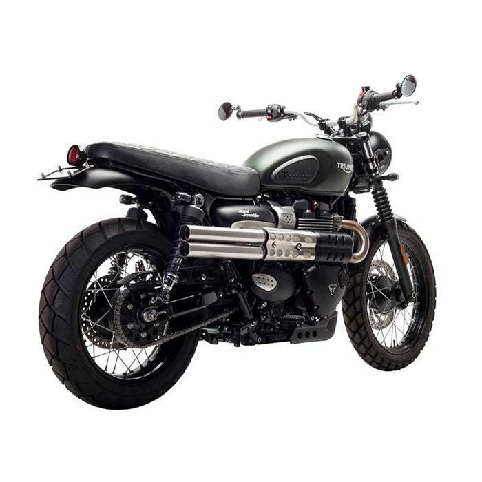 British Customs BC X エンパイア ショットガンマフラー ポリッシュ ストリートスクランブラー-02