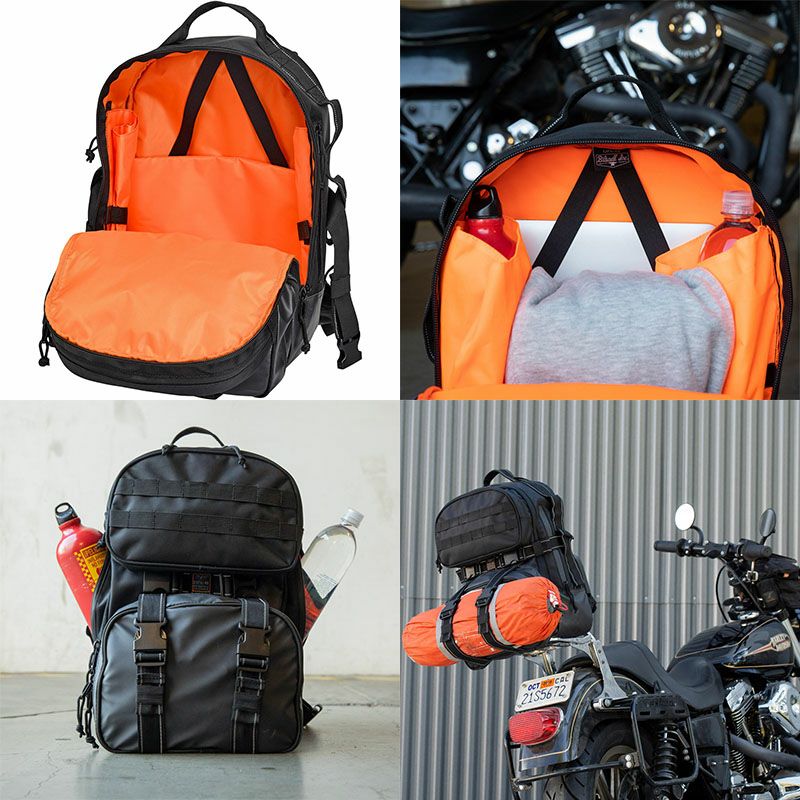 BILTWELL EXFIL-48 バックパック 3007-01 | バイクカスタムパーツ専門