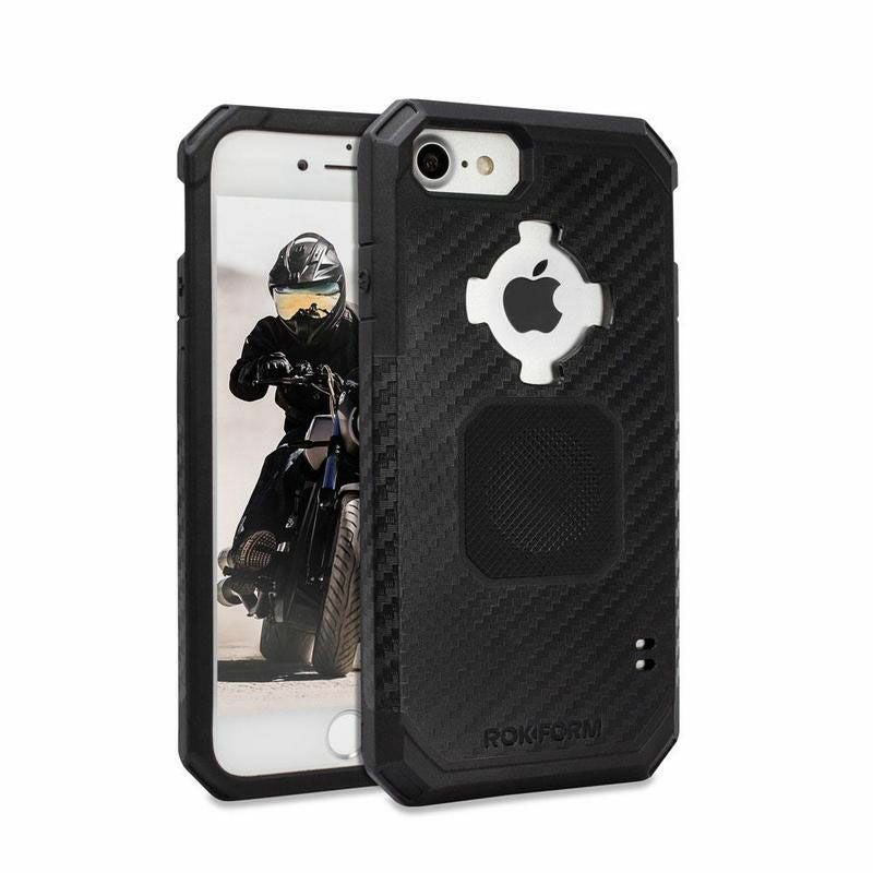 ロックフォーム Ruggedケース ブラック iPhone 8/7/6/6s スマホ