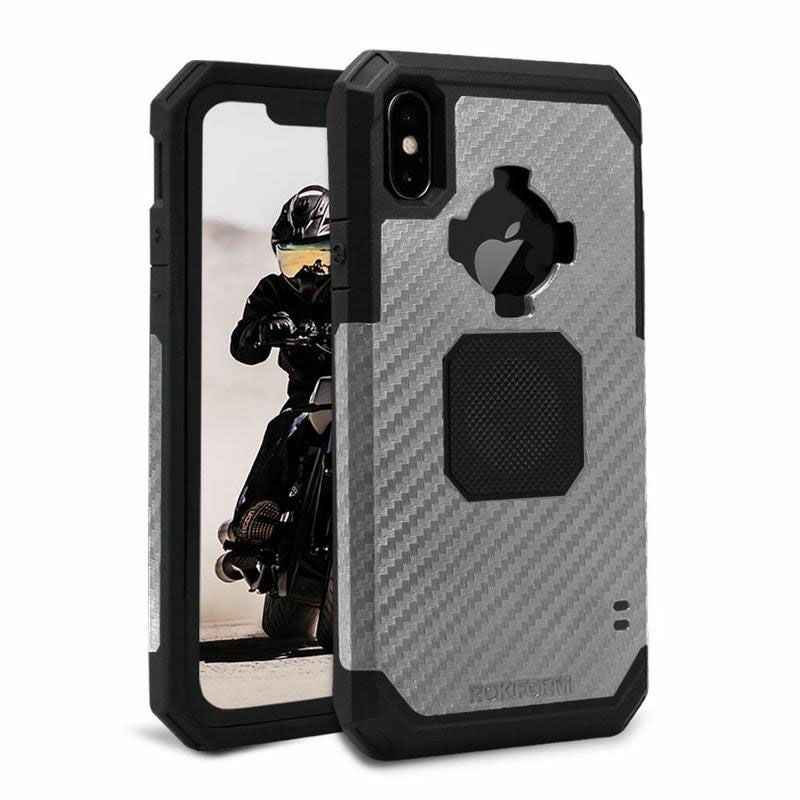 ロックフォーム Ruggedケース ガンメタル iPhone XS Max-01