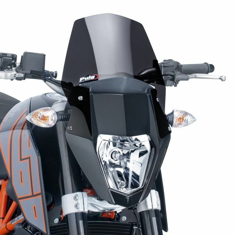 プーチ(Puig) スポーツスクリーン ダークスモーク 125/390 Duke 17