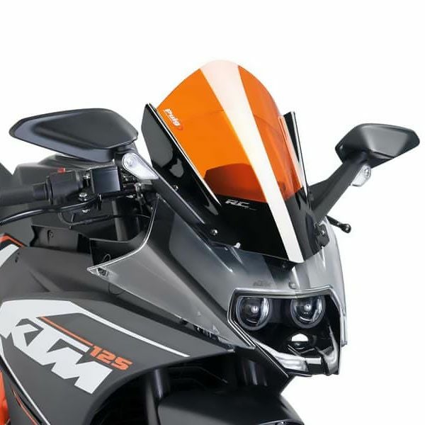 プーチ(Puig) レーシングスクリーン ブラック RC125/200/390 14- 7004N