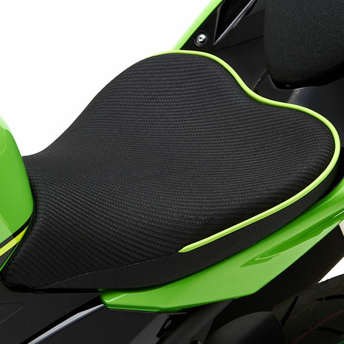 NinJA22用 フロント内張り２枚セット キャメルJABIA車両難燃 Corbin フロントシート Ninja250/400 18- | バイクカスタムパーツ専門