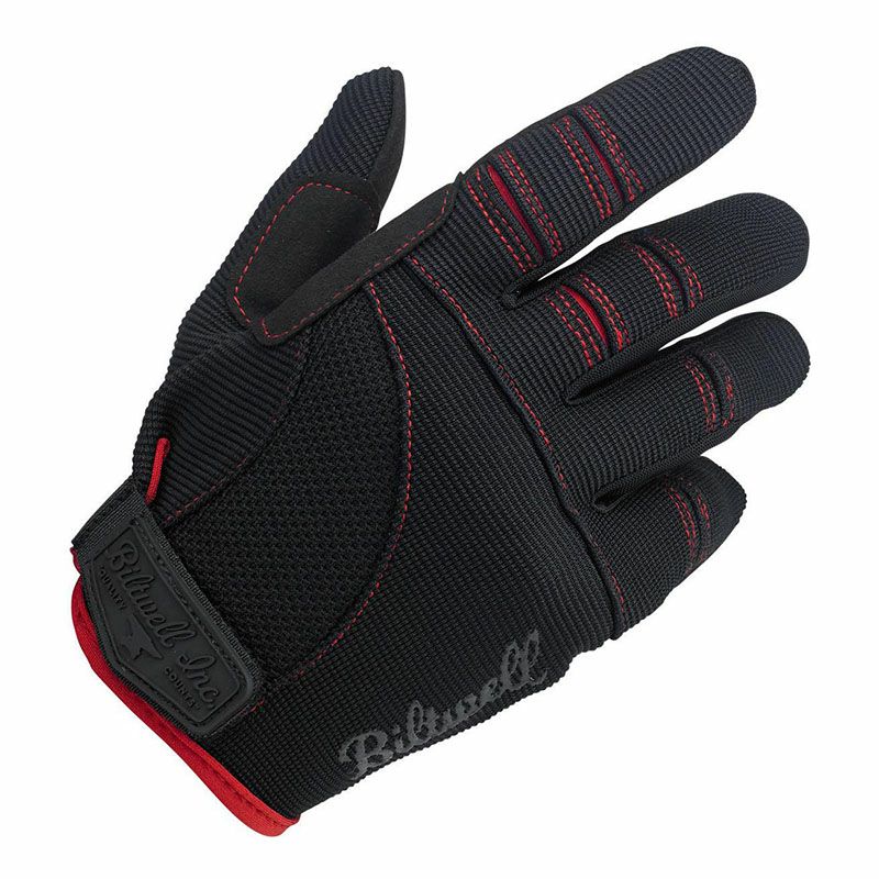 ビルトウェル MOTOグローブ ブラック/レッド_1