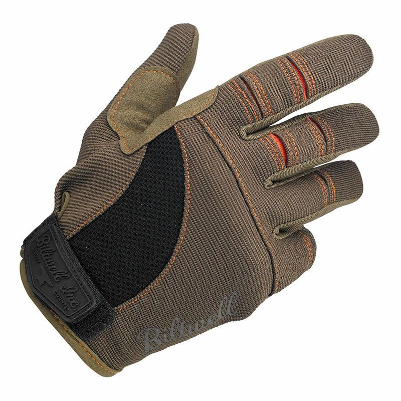 ビルトウェル MOTOグローブ ブラウン/オレンジ_1