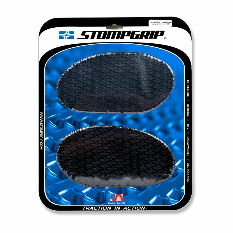STOMPGRIP 汎用タンクパッド スモール アイコン (ブラック) | バイク