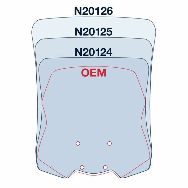 National Cycle VSTREAM スポーツウィンドスクリーン ヴェルシスX300-03