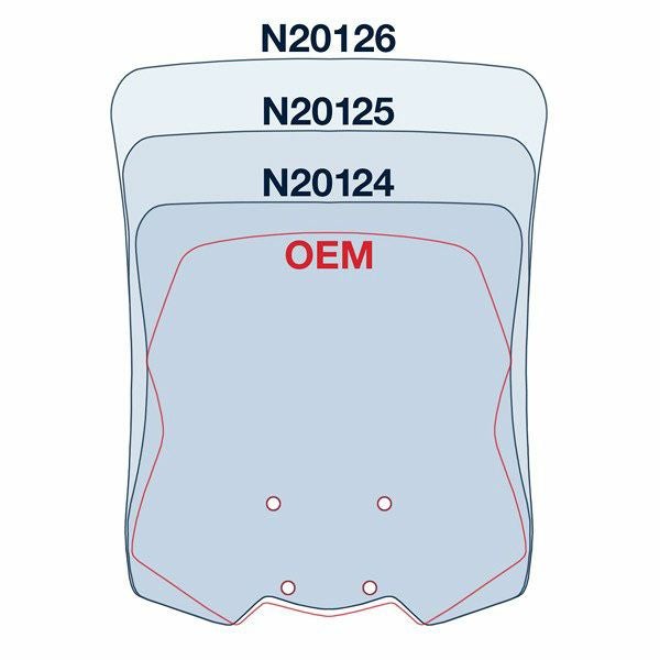 National Cycle VSTREAM ツアーウィンドスクリーン ヴェルシスX300-03