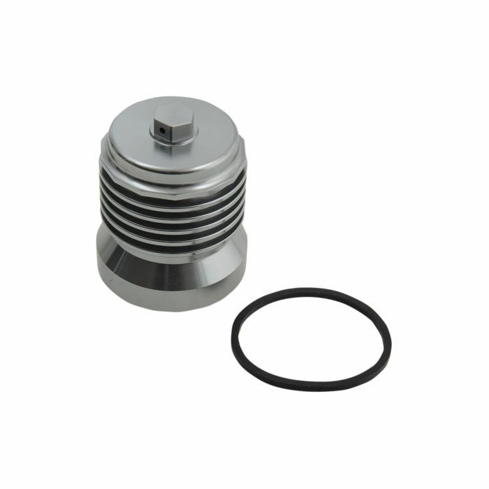 【ハーレー】FLO PCS4 ステンメッシュオイルフィルター （黒） 正規品〔PC Racing〕 FLOオイルフィルター ＜PCS4＞ ステンレスオイル