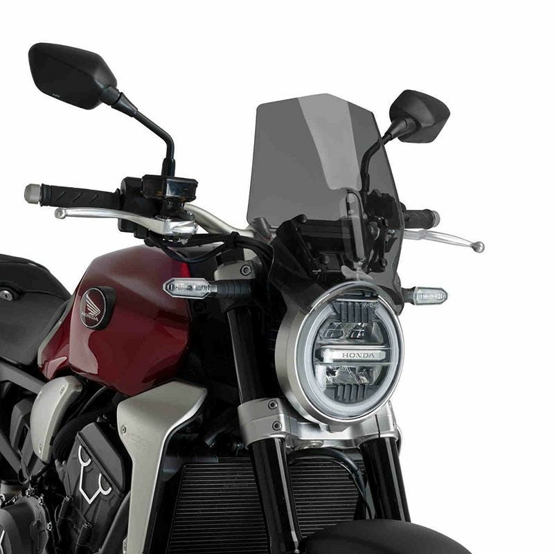 HONDA CB650R スクリーン Puig スモーク プーチ(Puig) スポーツスクリーン ダークスモーク CB650R/1000R 9748F