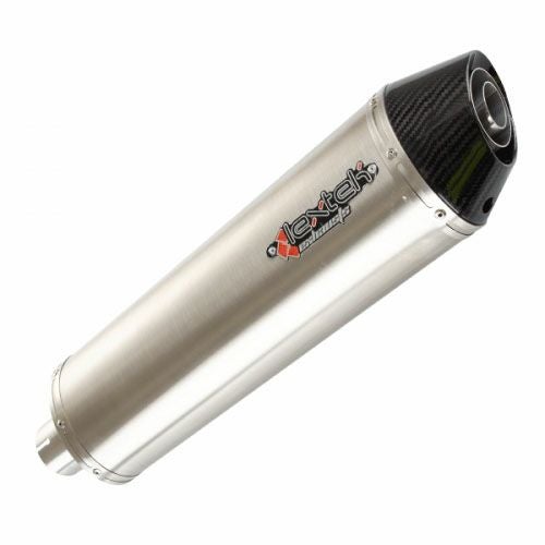 Lextek ステンレス/カーボンチップ オーバルスリップオン・マフラー R1200GS 09-13-01