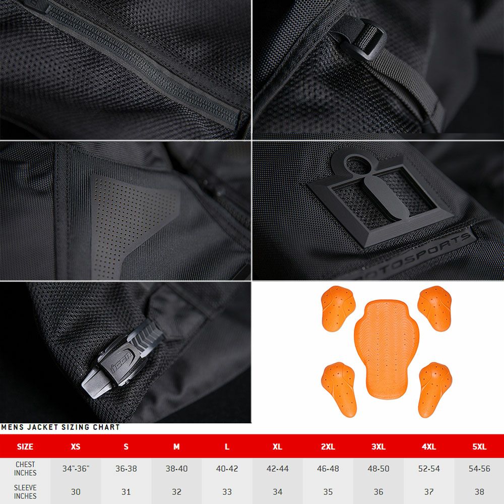 ICON メンズ CONTRA2 ジャケット ステルス_3