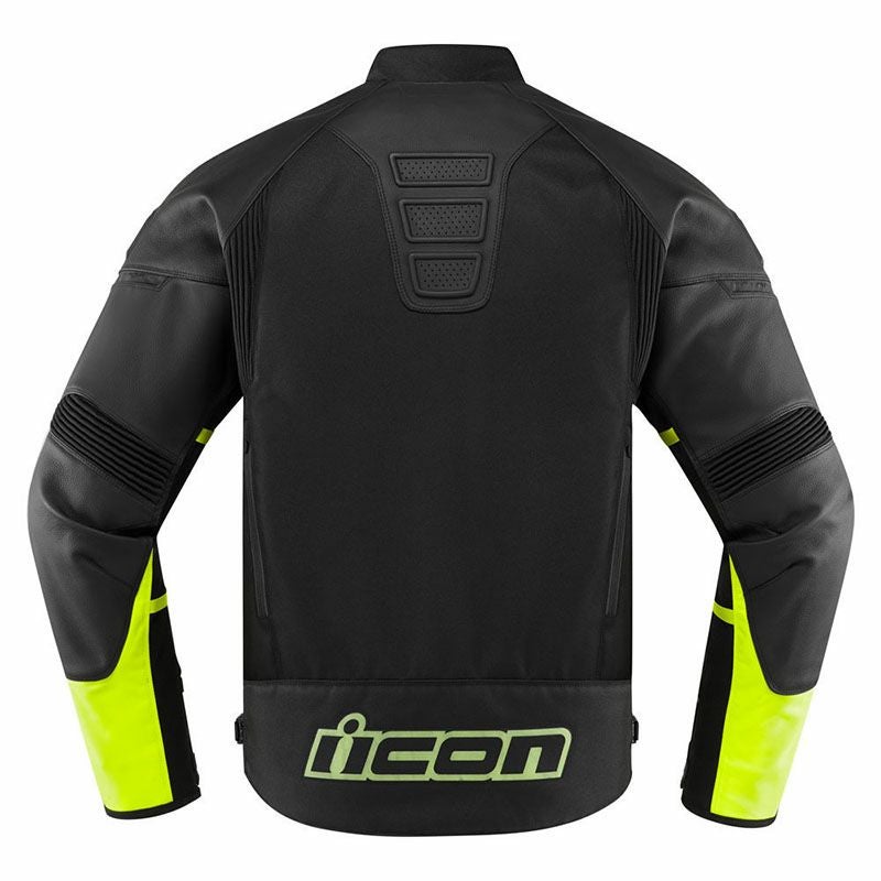 ICON Contraジャケット ICON メンズ CONTRA2 レザージャケット Hi-Viz | バイクカスタムパーツ