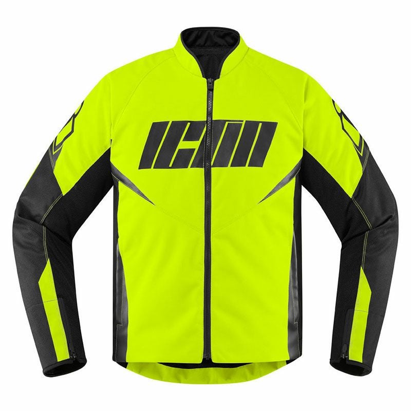ICON メンズ Hooligan ジャケット Hi-Viz | バイクカスタムパーツ専門