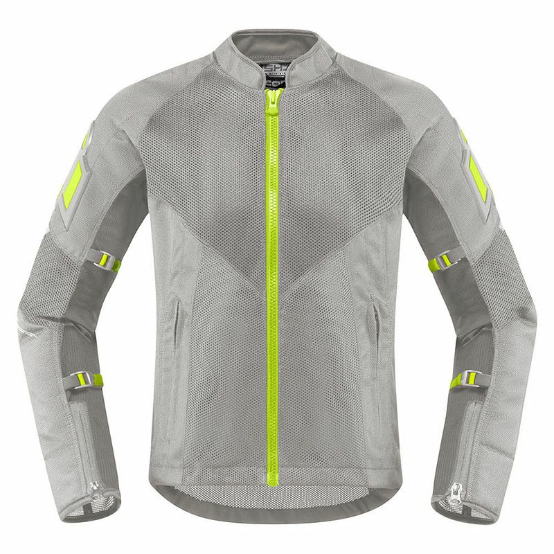 ICON レディース メッシュAF ジャケット グレー_1