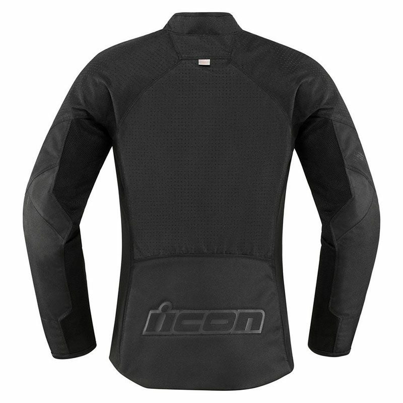 ICON レディース Hooligan PERF ジャケット ブラック_2