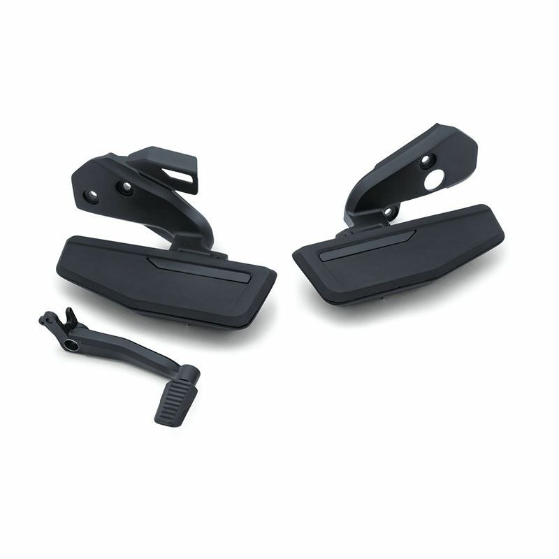 ゴールドウイング 18-  ドライバーフロアボード サテンブラック Omni DCT クリアキン_1