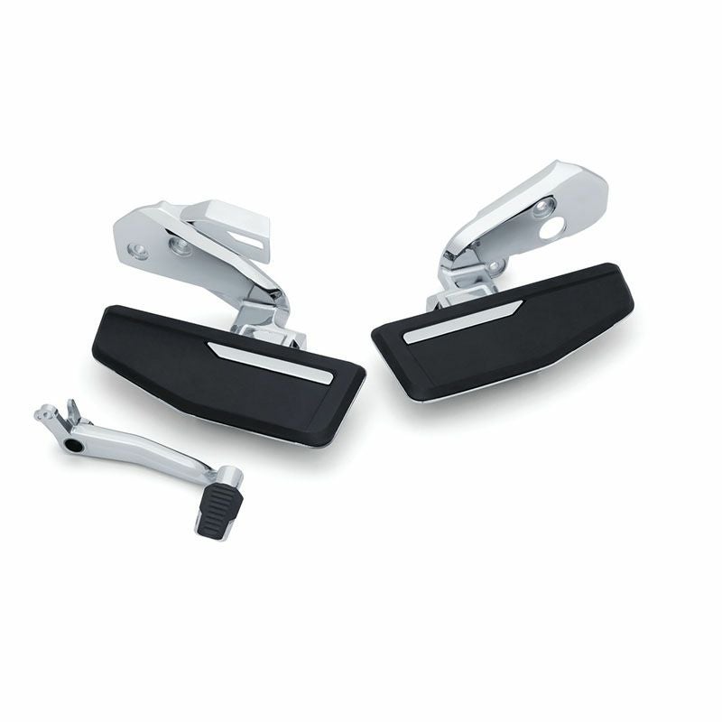 ゴールドウイング 18-  ドライバーフロアボード クローム Omni DCT用 クリアキン_1