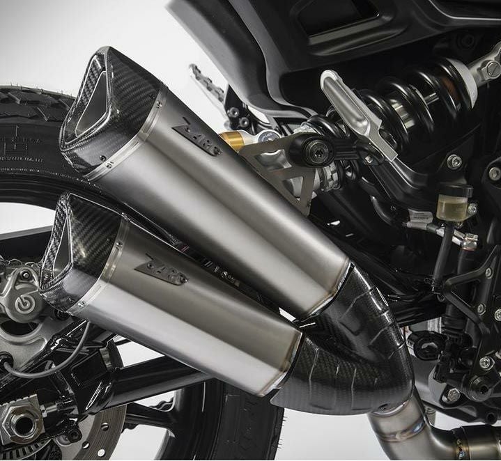 ザード(Zard) スリップオン マフラー (チタン) FTR1200-03