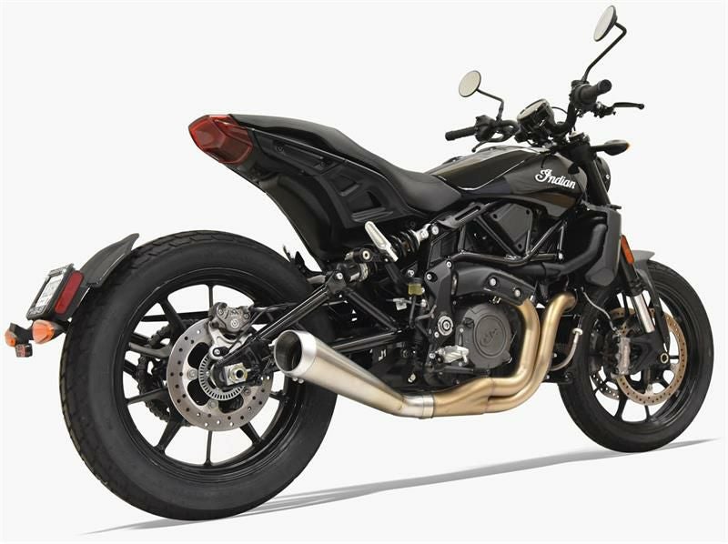 BASSANI スリップオン 4インチ ローマウントメガフォンマフラー-02