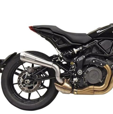 BASSANI スリップオン 4インチ ハイマウントメガフォンマフラー