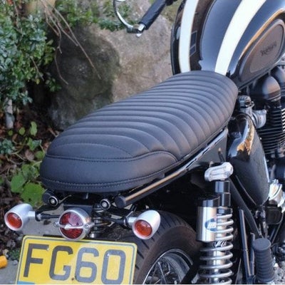 Motone(モートーン) Skinny シート 空冷モデル用 The Krait ブラック　MSM015_1