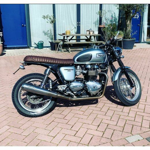 Motone(モートーン) Skinny シート 空冷モデル用 The Krait ブラウン