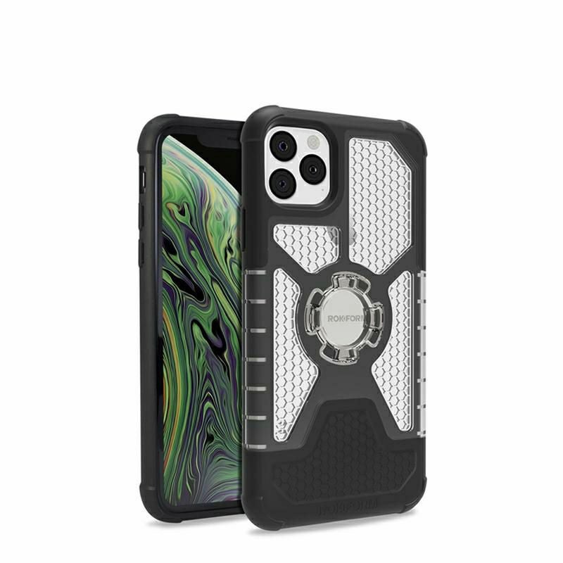 ロックフォーム iPhone11-Pro クリスタルケース クリア スマホホルダー