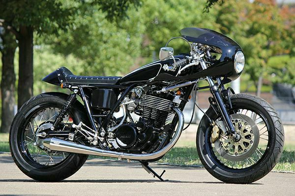 sr400 goods マフラー goodsショッピングサイト/商品詳細 TAPERED CONE スリップオンマフラー
