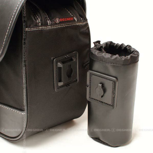 NB-96:デグナー　ナイロンサドルバッグ　ブラック　14L-03
