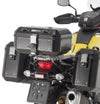 ジビ(GIVI) MONOKEY TREKKER DOLOMITI DLM30B 30L マットブラック  アルミフィニッシュ-08