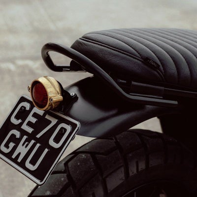 T100/T120 スクランブラー900 スピード900 リアフェンダー トライアンフ水冷ツイン用 ブラック_1