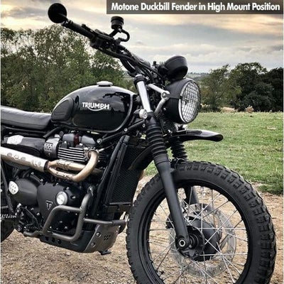 空冷/水冷 T100 T120 スラクストン スピード900 ストリートツイン等 ハイフェンダー ブラケット Motone_1