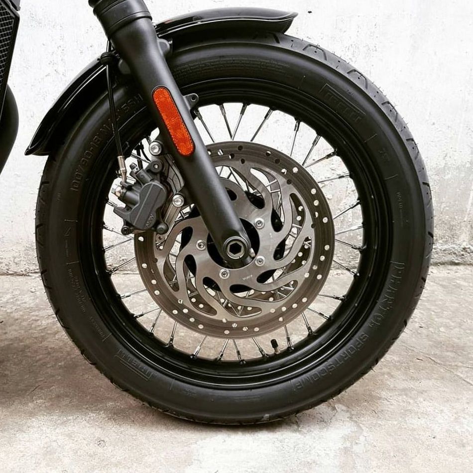 空冷 T100 スクランブラー スラクストン フロントフェンダー