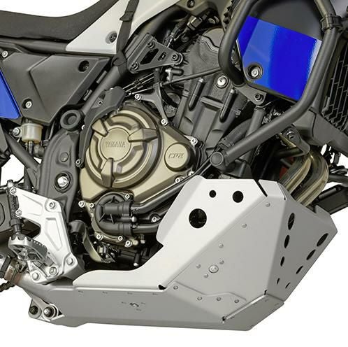 テネレ700 (20-22) アンダーガード スキッドプレート シルバー ジビ