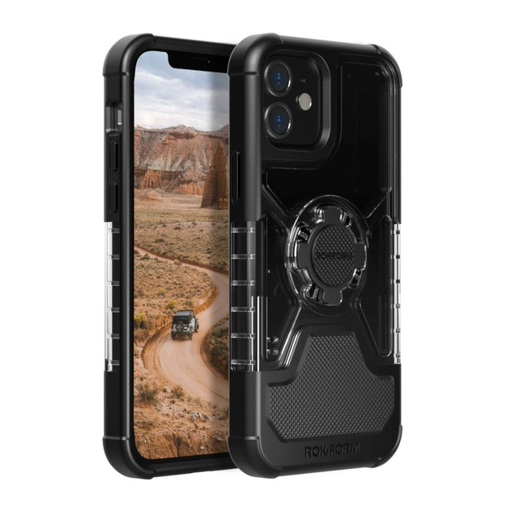 ロックフォーム iPhone12/12 Pro クリスタルケース クリア スマホ