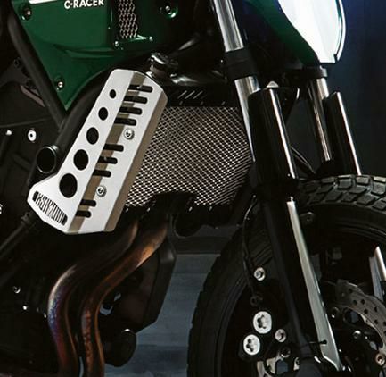 C-RACER ラジエーター ガード XSR700 16- | バイクカスタムパーツ専門