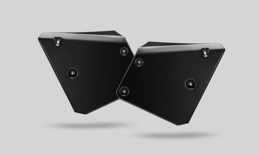 C-RACER フロントサイドカバー ゼッケンプレート XSR700 16--02