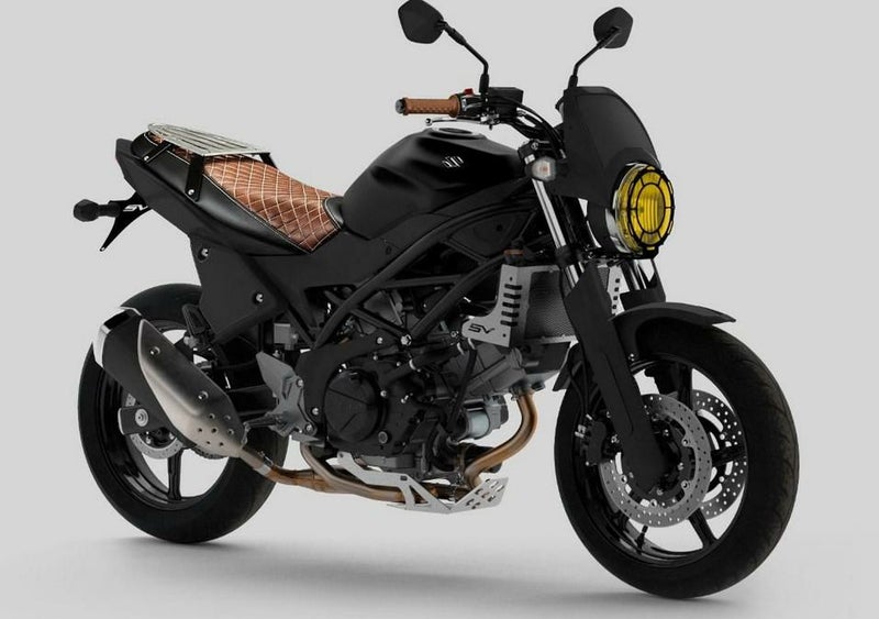 C-RACER シート ブラック SV650 16- | バイクカスタムパーツ専門店 